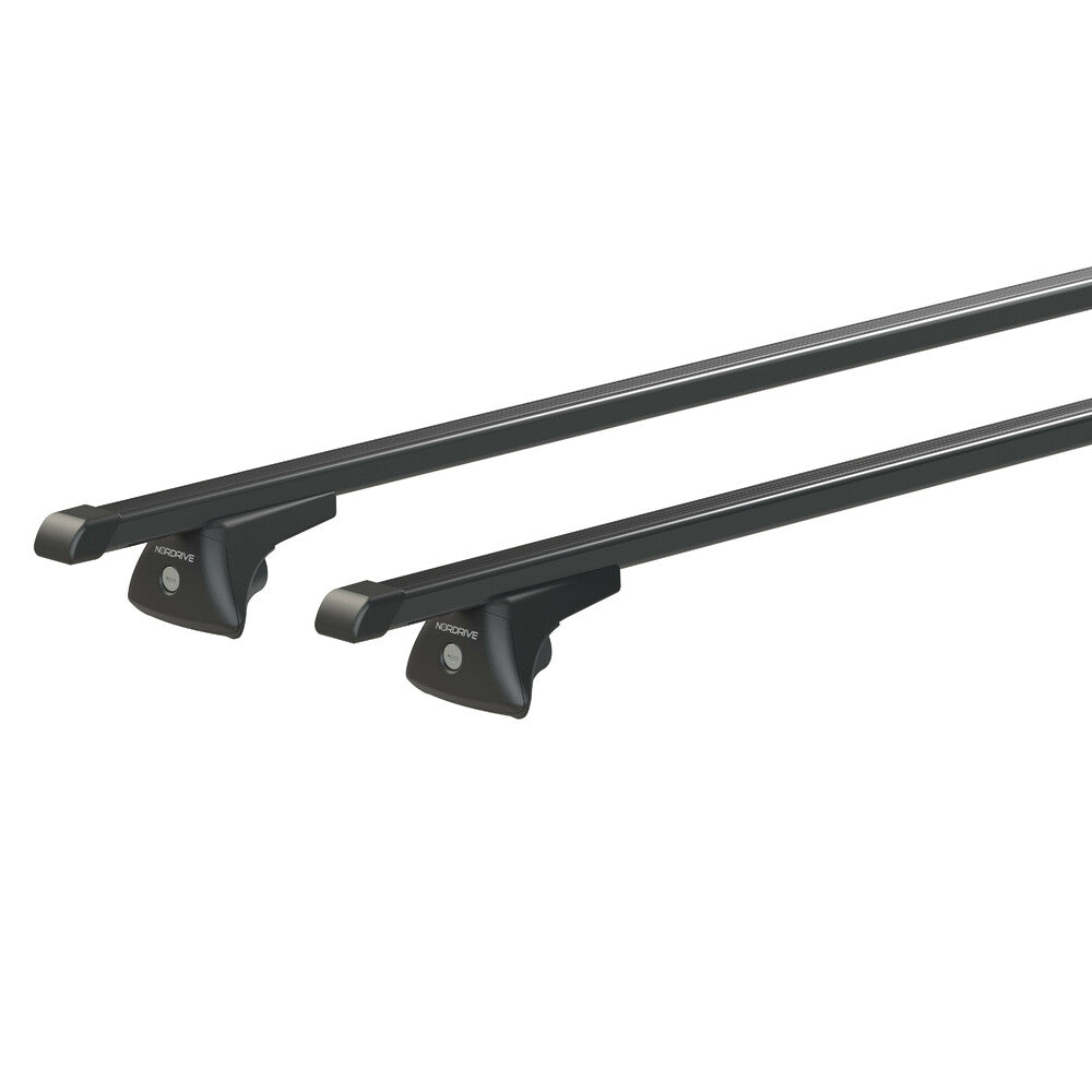 Barres de toit Audi A4 - Break (2009 - 2015) - Pour rails intégrés - Quadra Acier
