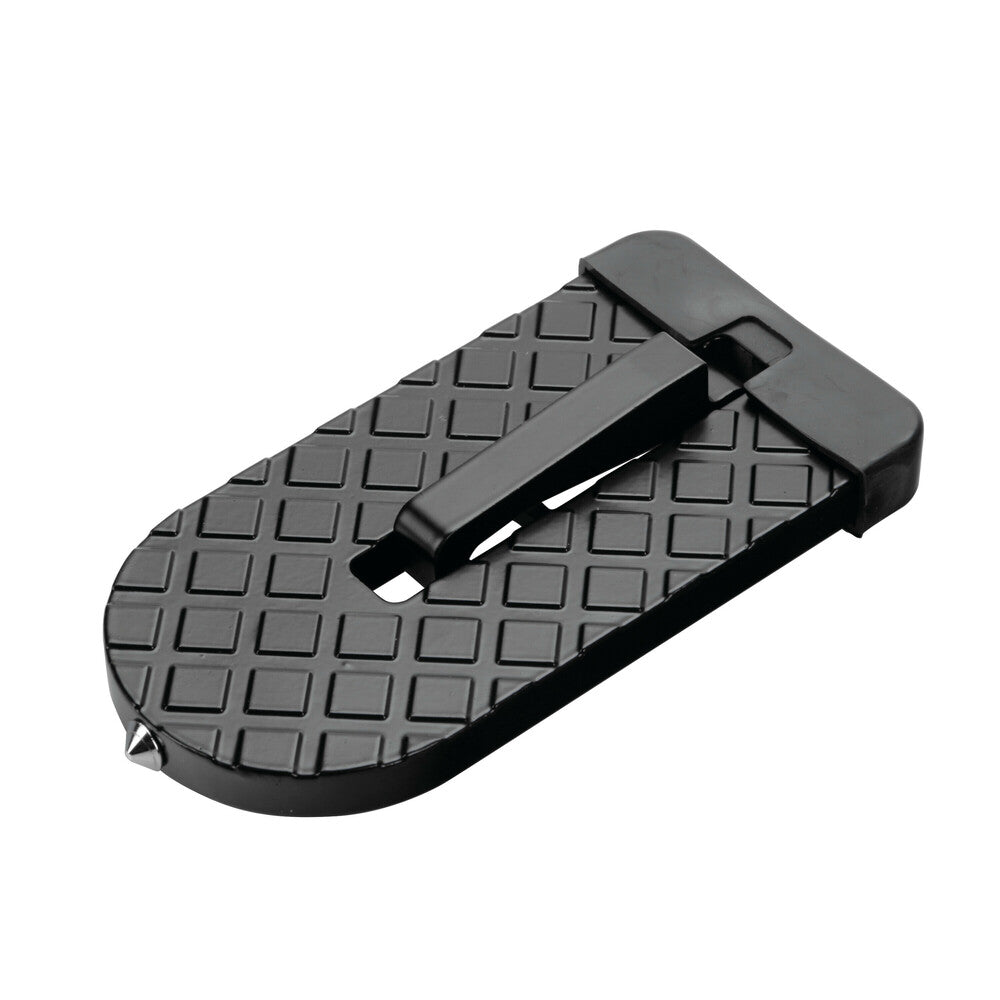 Accès au toit du véhicule avec pédale – mise en situation