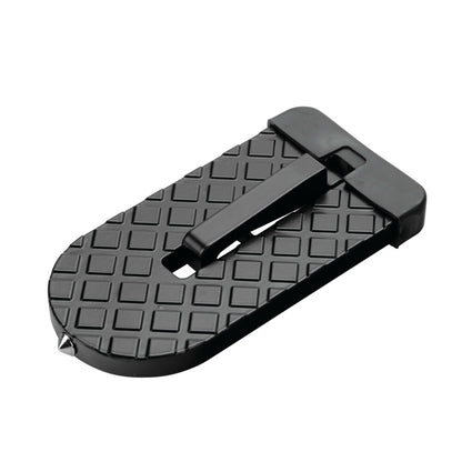 Accès au toit du véhicule avec pédale – mise en situation