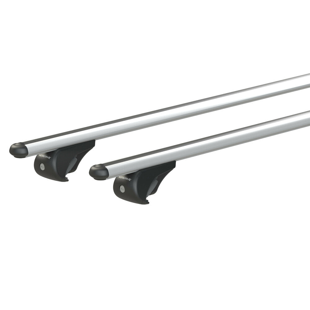 Barres de toit Audi A6 - Allroad (2006 - 2012) - Pour barres longitudinales - Alumia Aluminium