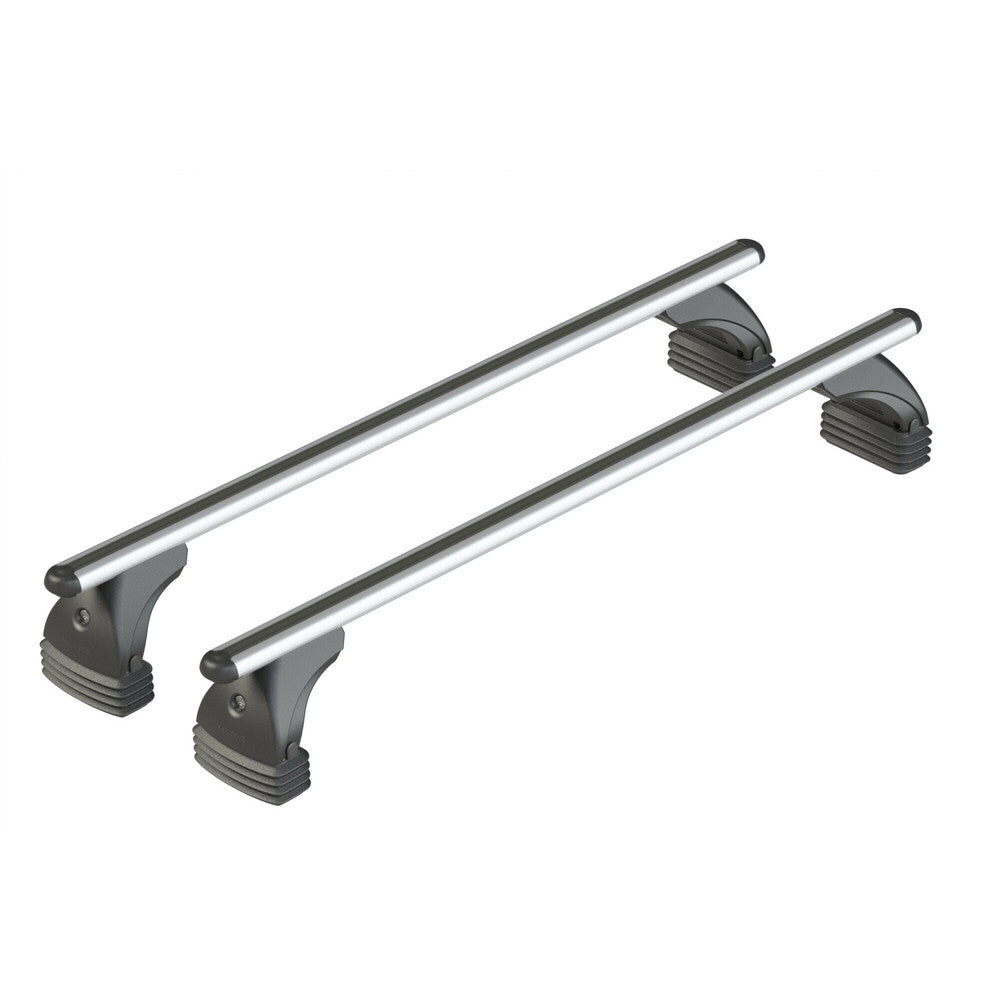 Barres de toit Abarth 500 (2008 - 2016) - Pour toit nu - Alumia Aluminium