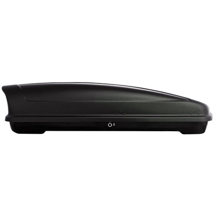 Pack coffre de toit Koral court 400 L et barres de toit Mini Paceman (2013 - 2017) Pour rails intégrés - Helio - Aluminium