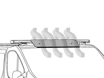 déflecteur aero kargo 95 cm pour barres acier – réduction bruit & consommation – système de fixation en détail