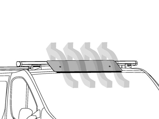 déflecteur aero kargo 95 cm pour barres acier – réduction bruit & consommation – système de fixation en détail