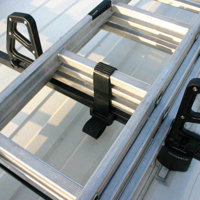 colliers de fixation échelle (x2) pour barres kargo acier et kargo-plus aluminium – système de fixation en détail