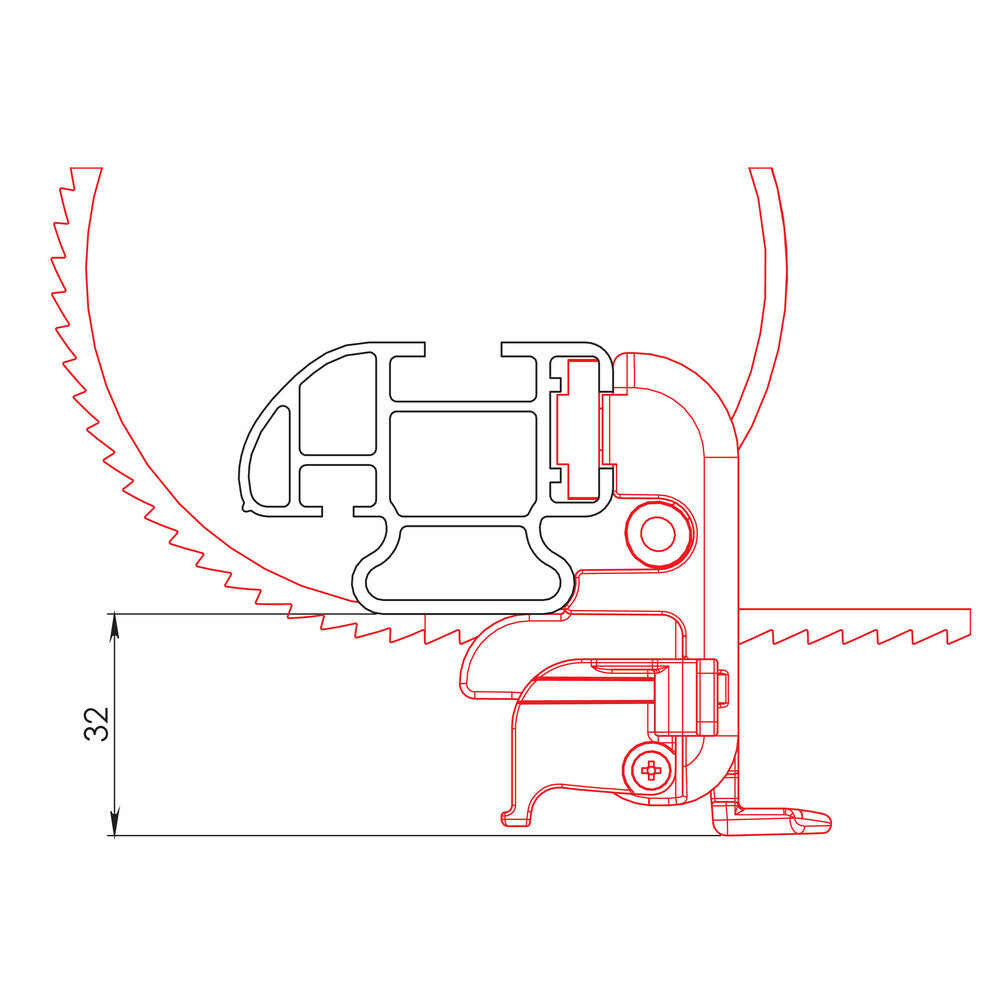 colliers de fixation échelle (x2) pour barres kargo acier et kargo-plus aluminium – focus matériaux et conception