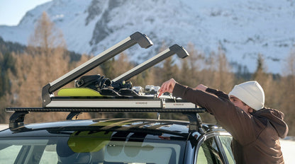 Porte-skis Pro Slider Nordrive – Aluminium – 6 paires de skis ou 4 snowboards