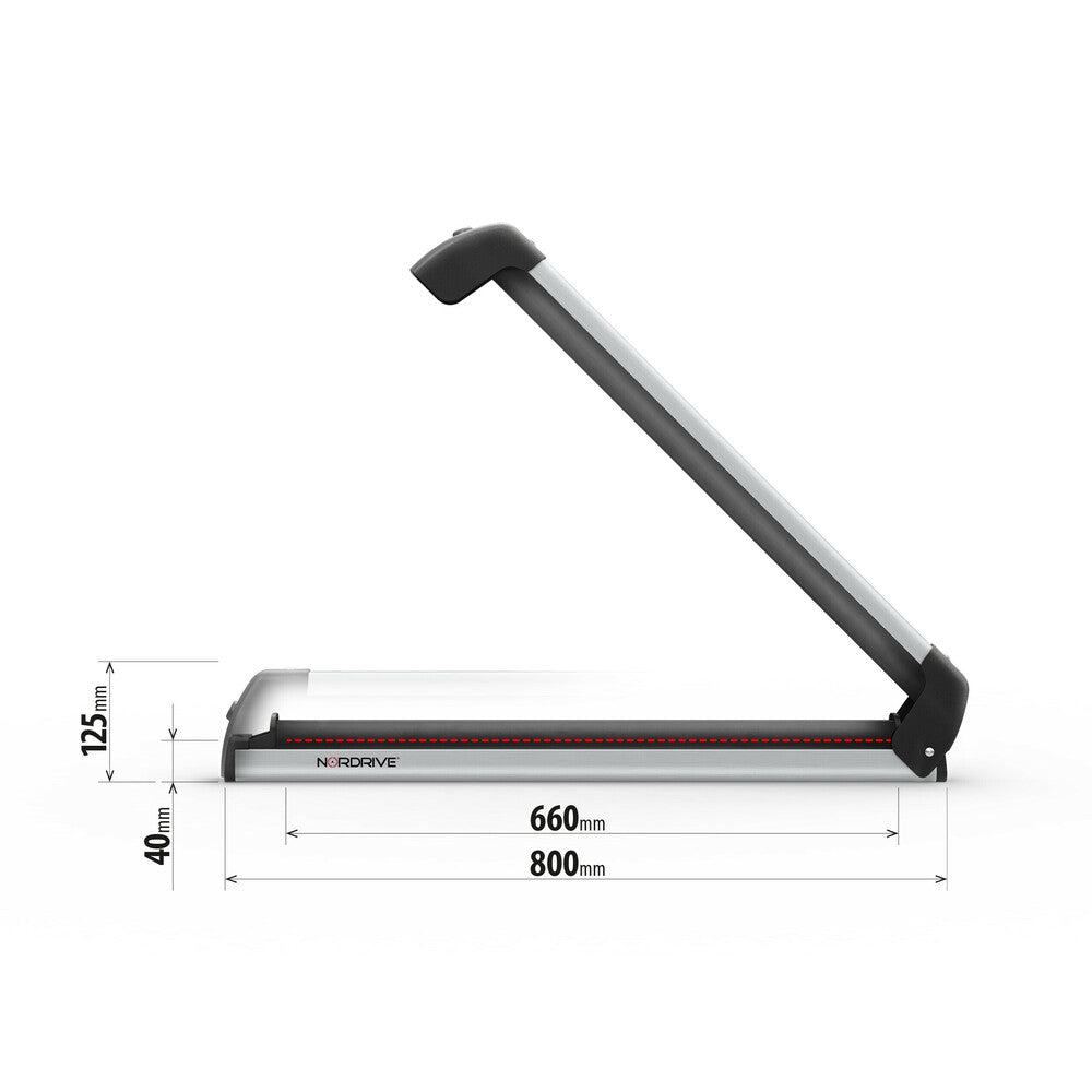 Pack porte skis Nordic King plus Aluminium et barres de toit Renault Scenic E Tech (A partir de 2023) - Pour rails intégrés - Helio Aluminium