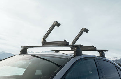 Porte-skis Nordic King Nordrive – Noir anodisé – 4 paires de skis ou 2 snowboards