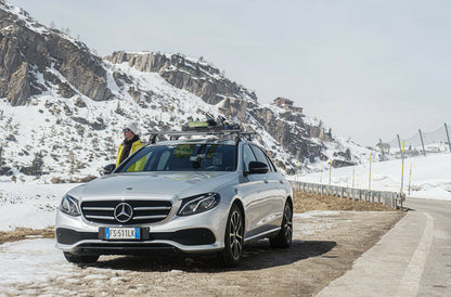 Porte-skis Nordic King Nordrive – Noir anodisé – 4 paires de skis ou 2 snowboards