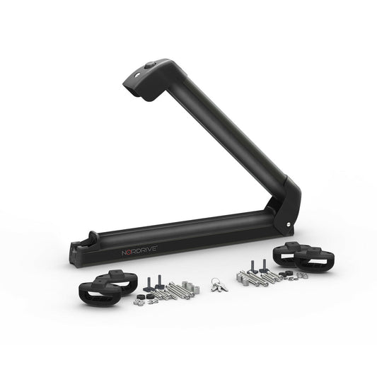 Porte-skis Nordic King Nordrive – Noir anodisé – 4 paires de skis ou 2 snowboards