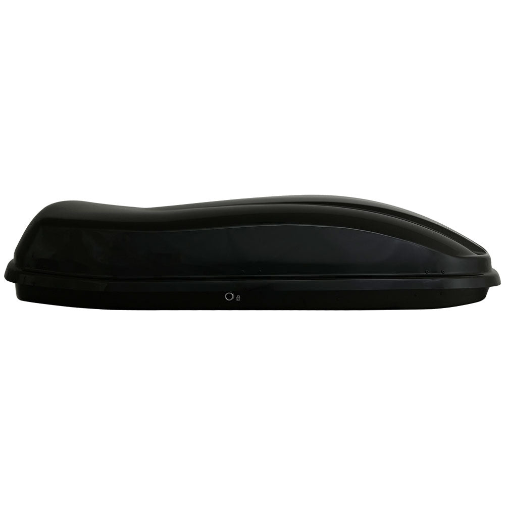 Pack coffre de toit Marlin 680 L et barres de toit Audi A3 Sportback (2013 - 2020) Pour rails intégrés - Helio - Aluminium
