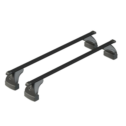 Barres de toit Abarth 500C (2010 - 2016) - Pour toit nu - Quadra Acier