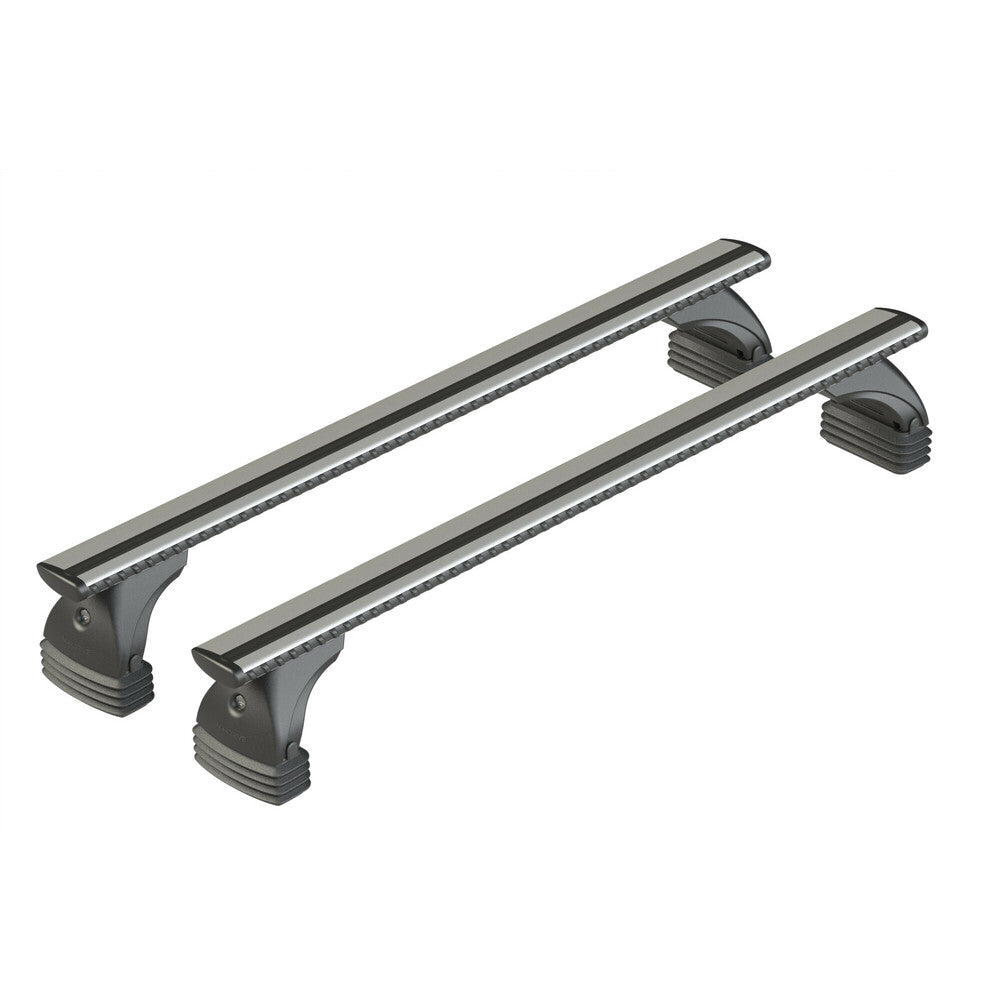 Barres de toit Abarth 500e (A partir de 2023) - Pour toit nu - Silenzio Aluminium