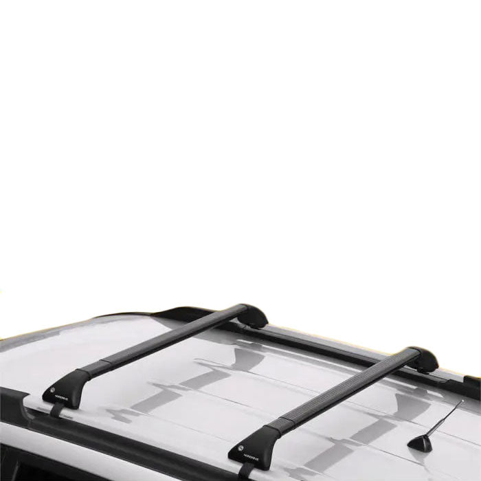 Barres de toit Audi A4 - Break (2004 - 2008) - Pour barres longitudinales - Snap Acier Acier