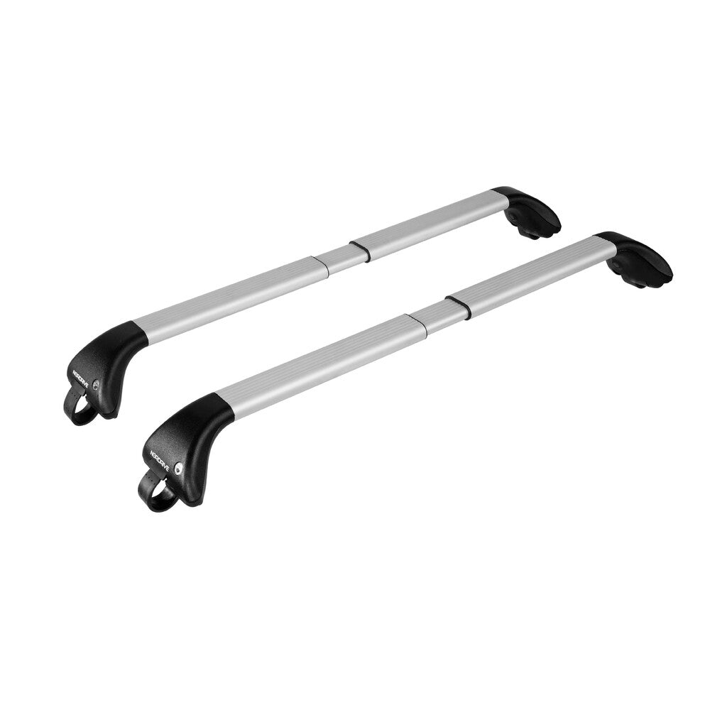Barres de toit Audi A4 - Break (2004 - 2008) - Pour barres longitudinales - Snap Aluminium