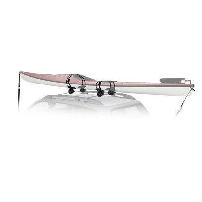 Yakima SweetRoll TÜV : porte-kayak avec rouleaux intégrés, montage sans outils