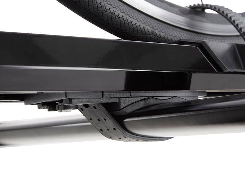 Yakima HighSpeed Silver : porte-vélos de toit à maintien roue avant