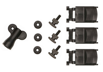 Porte-vélos Yakima HighRoad Silver : support de toit premium à maintien par la roue avant